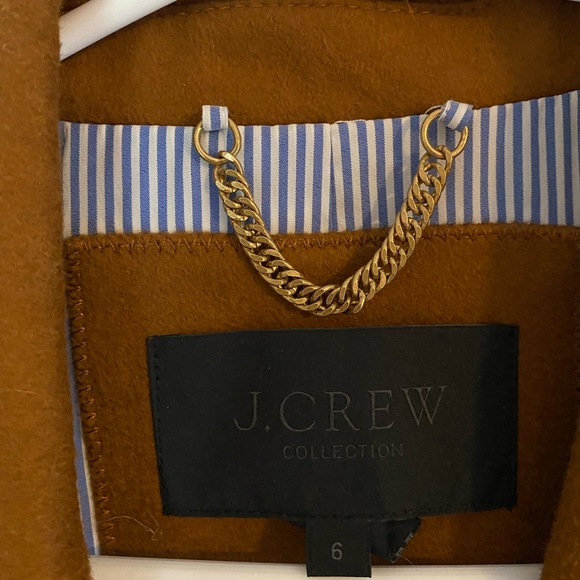 J CREW COLLECTIONS camel coat - Picture 2 of 9